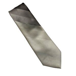 Lilly Daché Vintage Silk & Polyester Striped Tie 55”